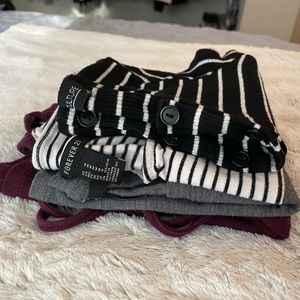 Bundle of 4 Crop Tops